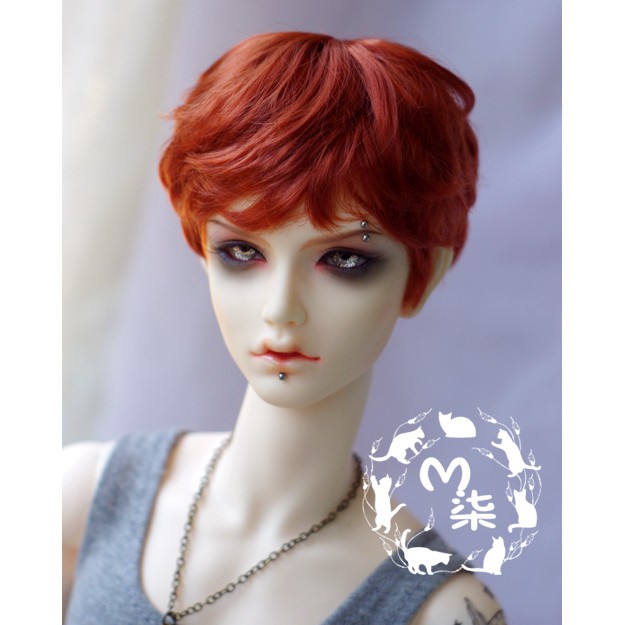 Tóc búp bê BJD 1/4 - kiểu nam