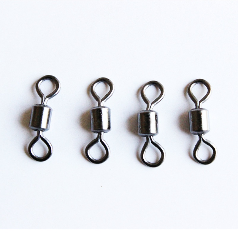 Set 50 đầu nối câu cá bằng thép không gỉ chất lượng cao