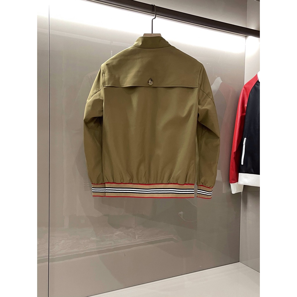 Áo khoác nam thời trang cao cấp Burberry BBR kiểu dáng nam tính, trẻ trung