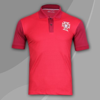 Áo polo bồ đào nha đỏ - thun cá sấu 4 chiều cao cấp