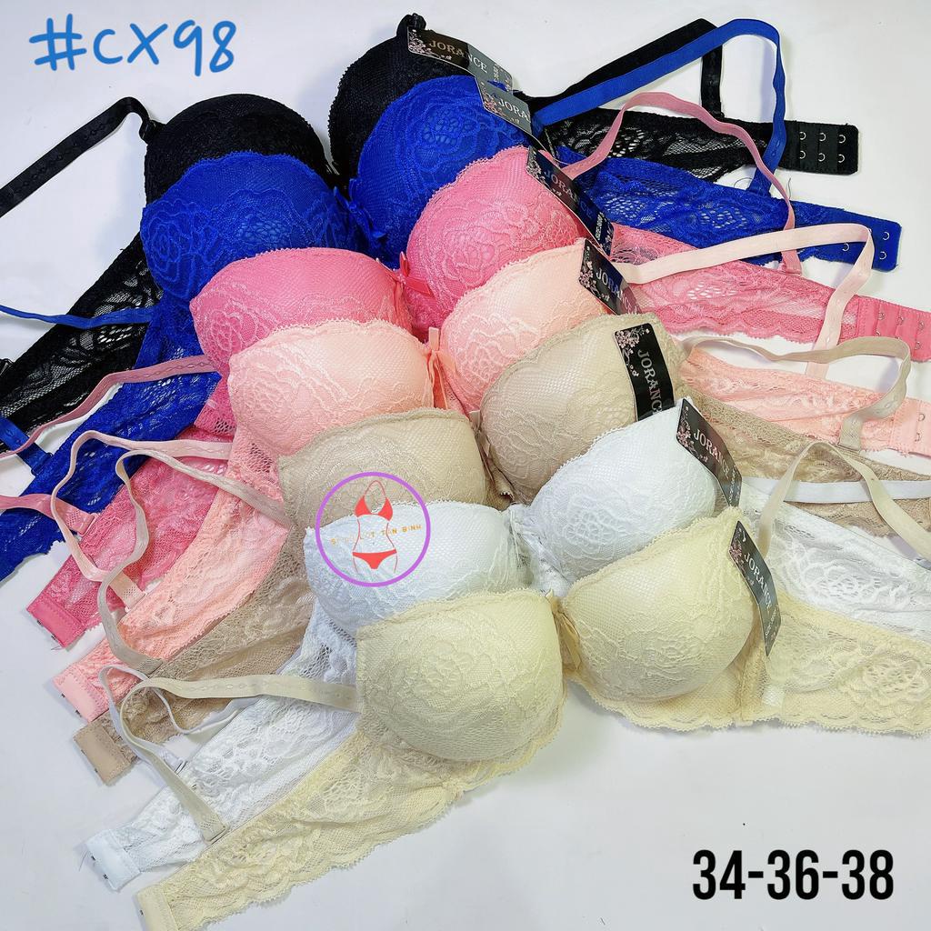 Áo nâng ngực ren mút nâng 3.5cm có gọng cup A Size 34 36 38