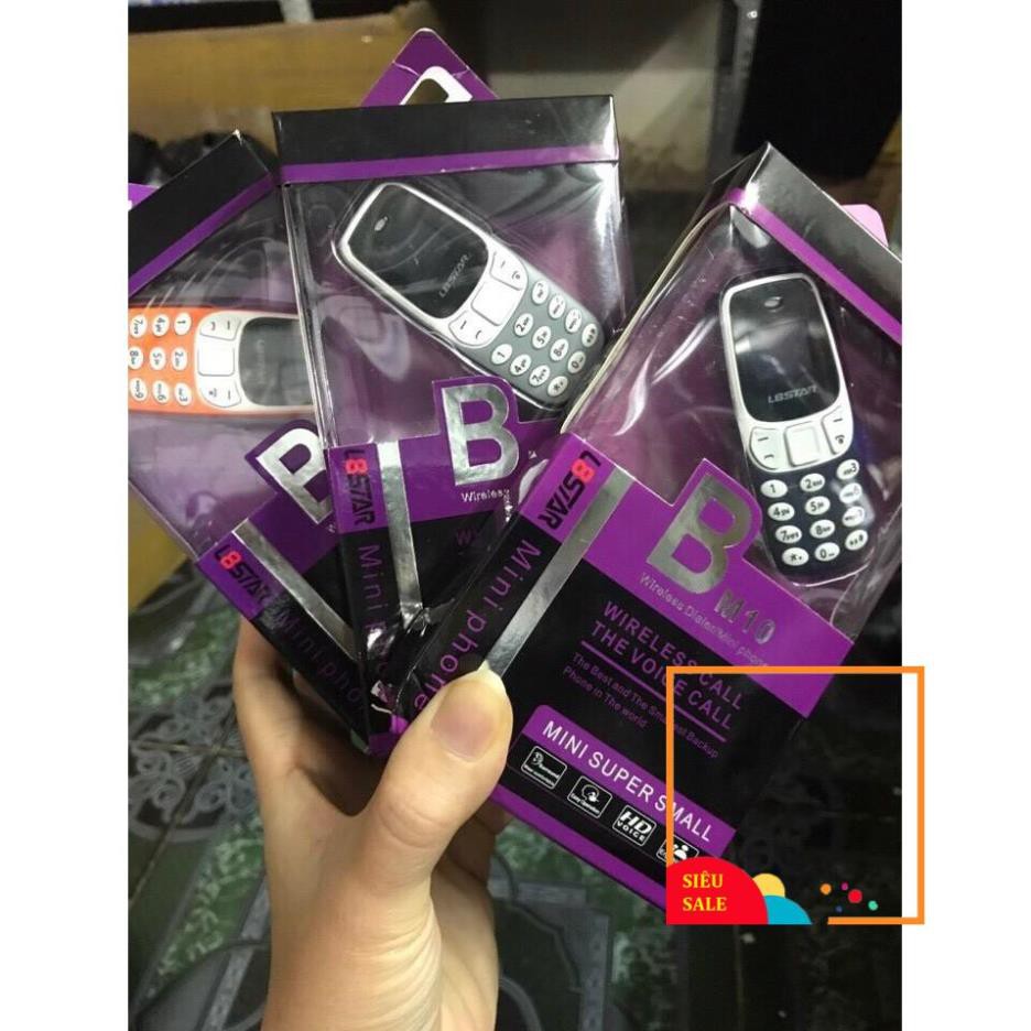 Điện thoại Mini - L8STAR BM10 ( Nokia 3310 ) - 2 sim 2 sóng siêu nhỏ,  - Hỗ Trợ Khe Cắm Thẻ Nhớ - Nghe Nhạc mp3