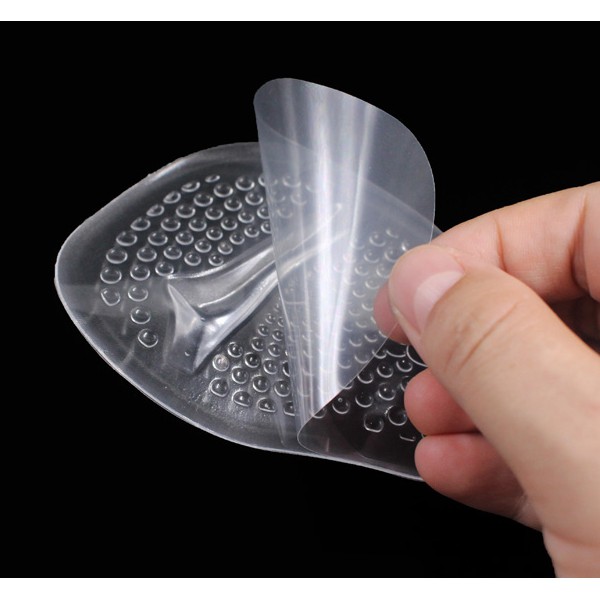 Bộ 2 Miếng Lót Mũi Giày Silicon Bản To Kích Size, Chống Đau Chân