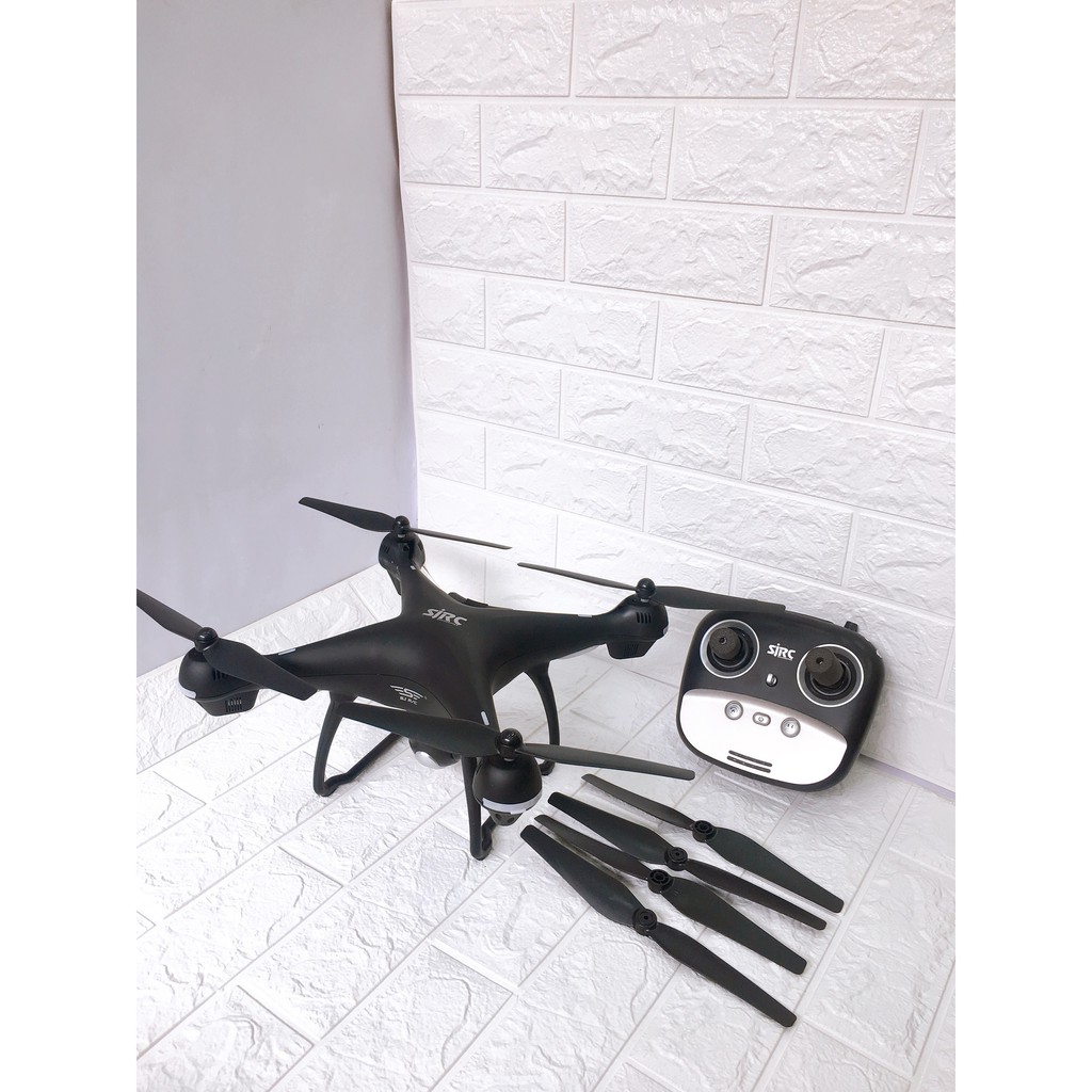 Flycam 1080P SJR/C S70W giá rẻ - Điều khiển từ xa - Có camera - Chế độ tự thăng bằng - Tự cất, hạ cánh
