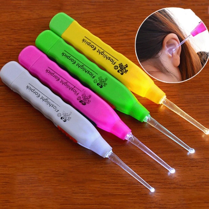 Dụng cụ lấy ráy tai có đèn LED chăm sóc cho bé tiện lợi