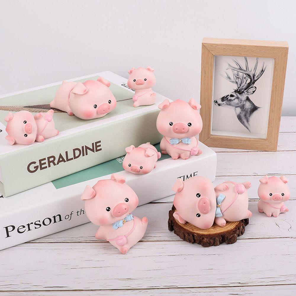 Đồ trang trí Chú Heo Đào Trang Trí Sân Vườn