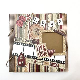 Album ảnh scrapbook Vintage