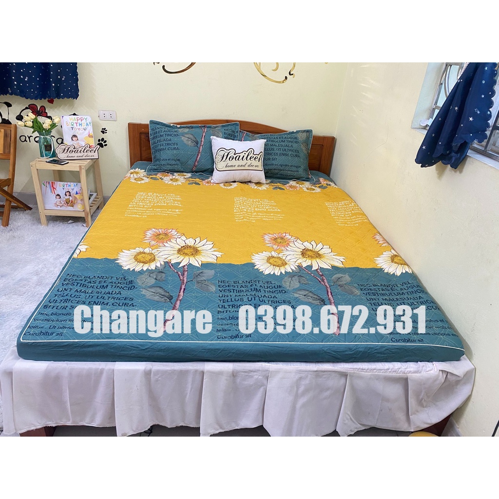 Ga chun ga trải giường [FREE SHIP] ga trần bông nhiều kích thước m6 m8 2m2