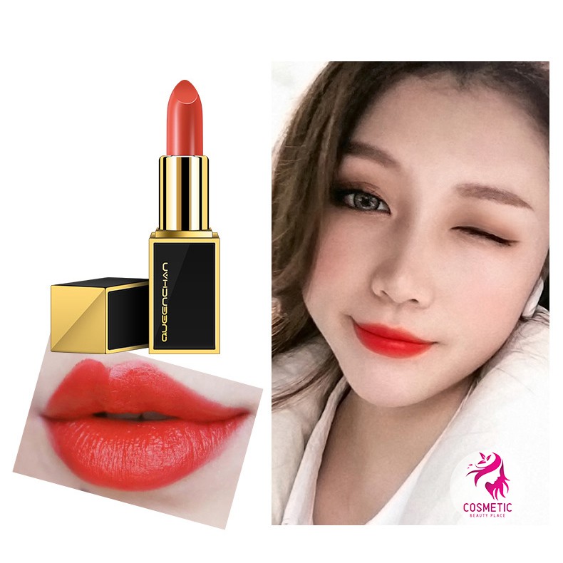 Son Thỏi QUEENCHAN Dưỡng Ẩm Lâu Trôi Vỏ 2 Màu Sang Chảnh P20 | BigBuy360 - bigbuy360.vn