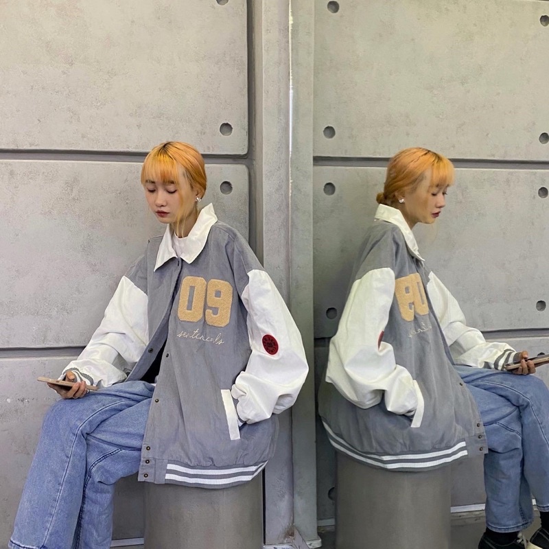 BASEBALL “09” JACKET áo khoác bóng chày