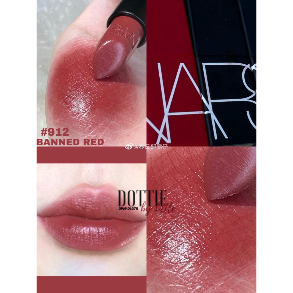 [BILL US] Set son NARS mini Lip Duo Red