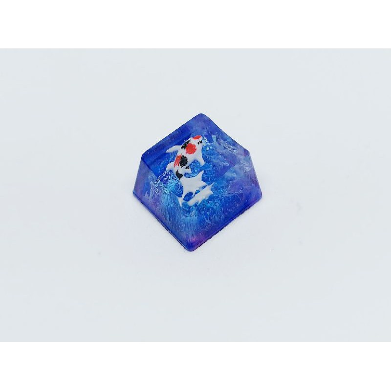 Keycap cá koi sắc màu trang trí bàn phím cơ gaming cute | BigBuy360 - bigbuy360.vn