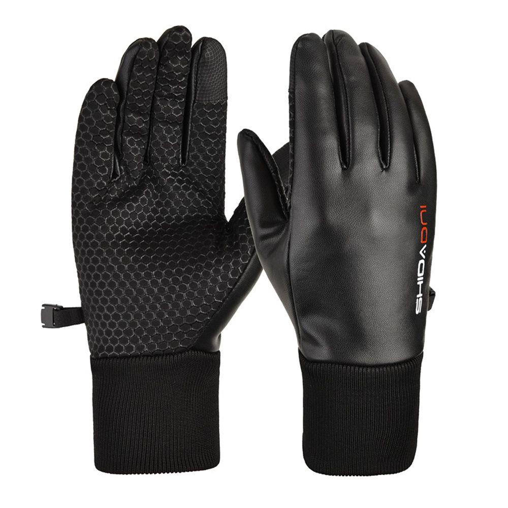 Găng Tay Da Pu Giữ Ấm Khi Lái Xe / Chơi Thể Thao Cho Nam