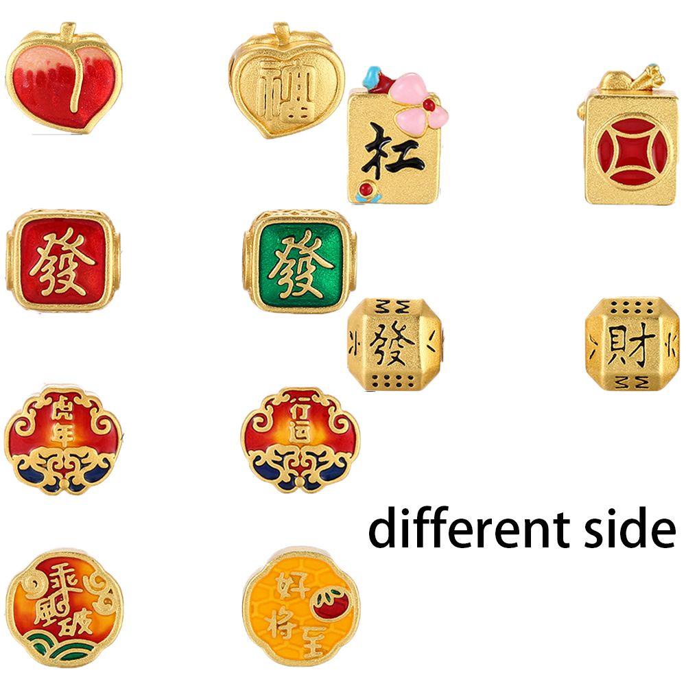 Hạt Charm May Mắn Dùng Làm Trang Sức DIY|Nhẫn Đeo Ngón Tay Kết Hạt Pixiu