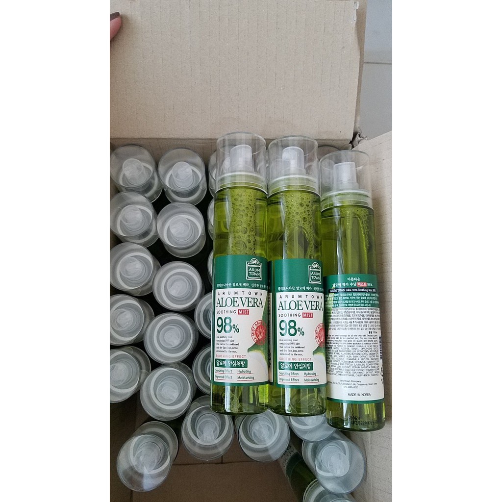 ALOE VERA SOOTHING MIST 98% 118ML - Xịt khoáng dưỡng ẩm chiết xuất lô hội | BigBuy360 - bigbuy360.vn