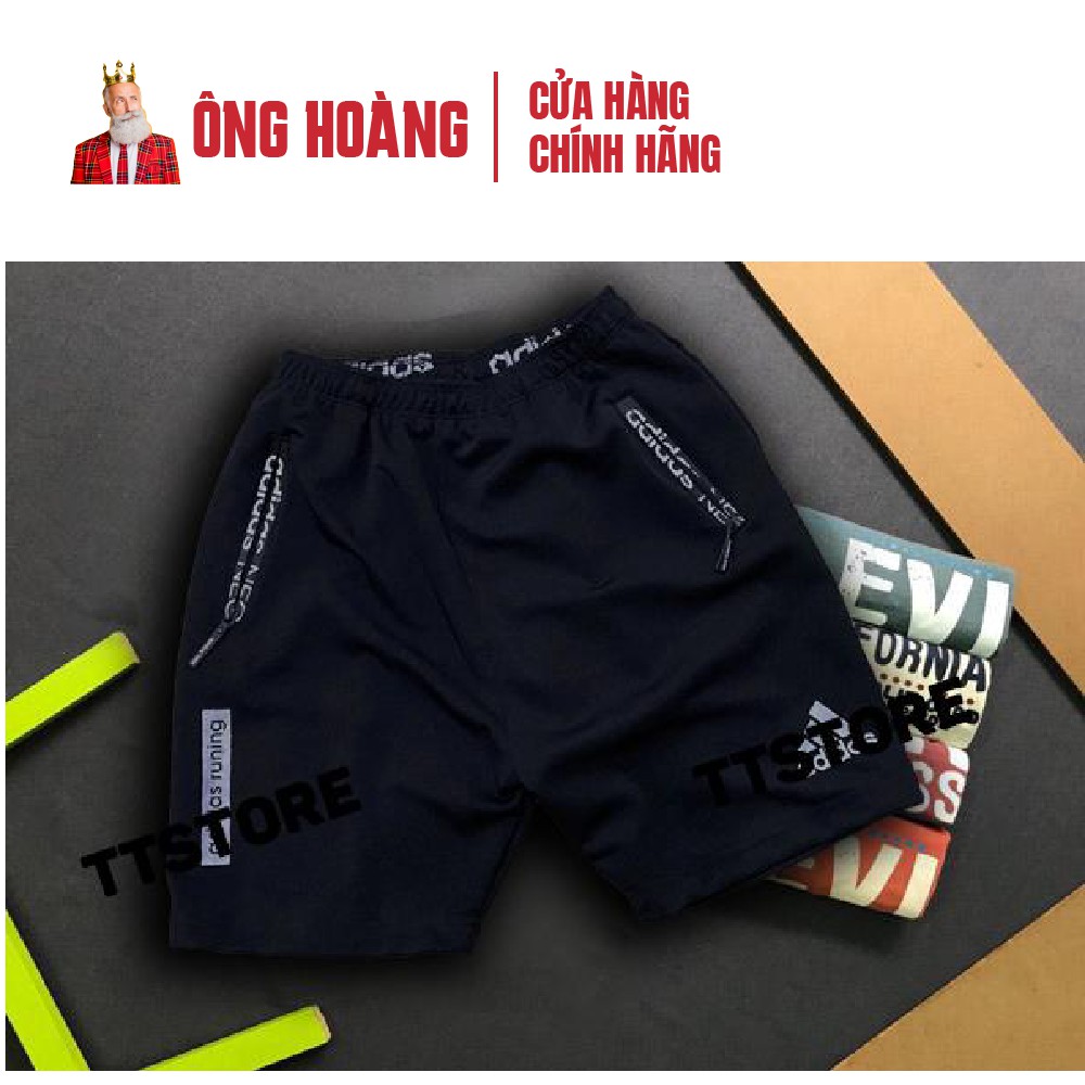 Quần short thể thao nam, tập gym, đá banh, thun thể thao dày dặn, co giãn tốt, thun lạnh running | BigBuy360 - bigbuy360.vn