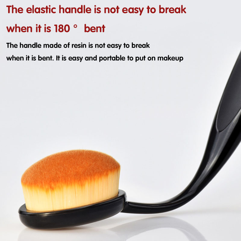 Portable Foundation Brush BB Cream Blush Liquid Brush Concealer Powder Makeup Brushes Nylon Beauty Cosmetic Tools Soft Make up Brush