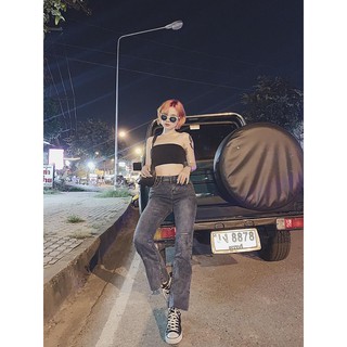 Crop ống thun
