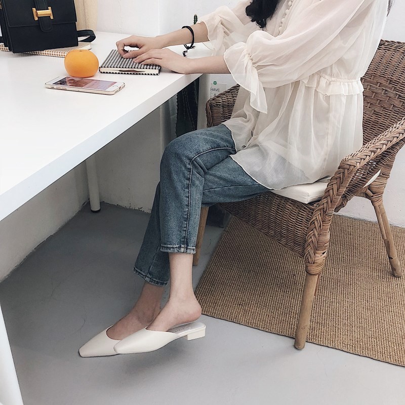 Dép mules nữ thời trang - gcg27 - shoptienich92 tienich