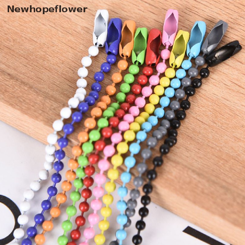 Bộ 10 Hạt Tròn Nhiều Màu Làm Trang Sức Thủ Công