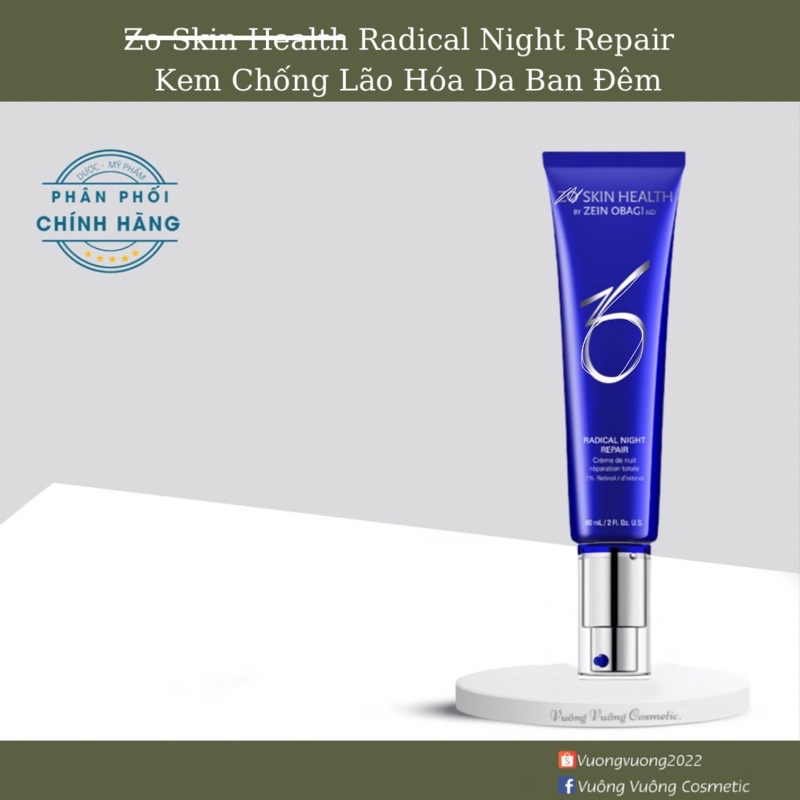 Kem chống lão hóa da ban đêm RADICAL Z.O NIGHT REPAIR