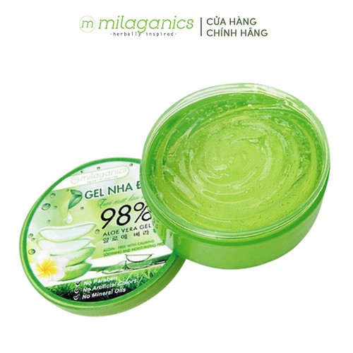 Combo 2 Gel nha đam tươi dưỡng ẩm, chống lão hóa MILAGANICS 300ml/hộp | BigBuy360 - bigbuy360.vn