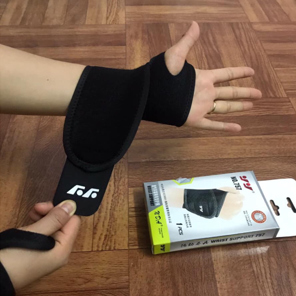 Đai Quấn Cổ Tay Xỏ Ngón Bảo vệ cổ tay, tránh chấn thương cổ tay khi tập GYM, Yoga (1 Đôi )