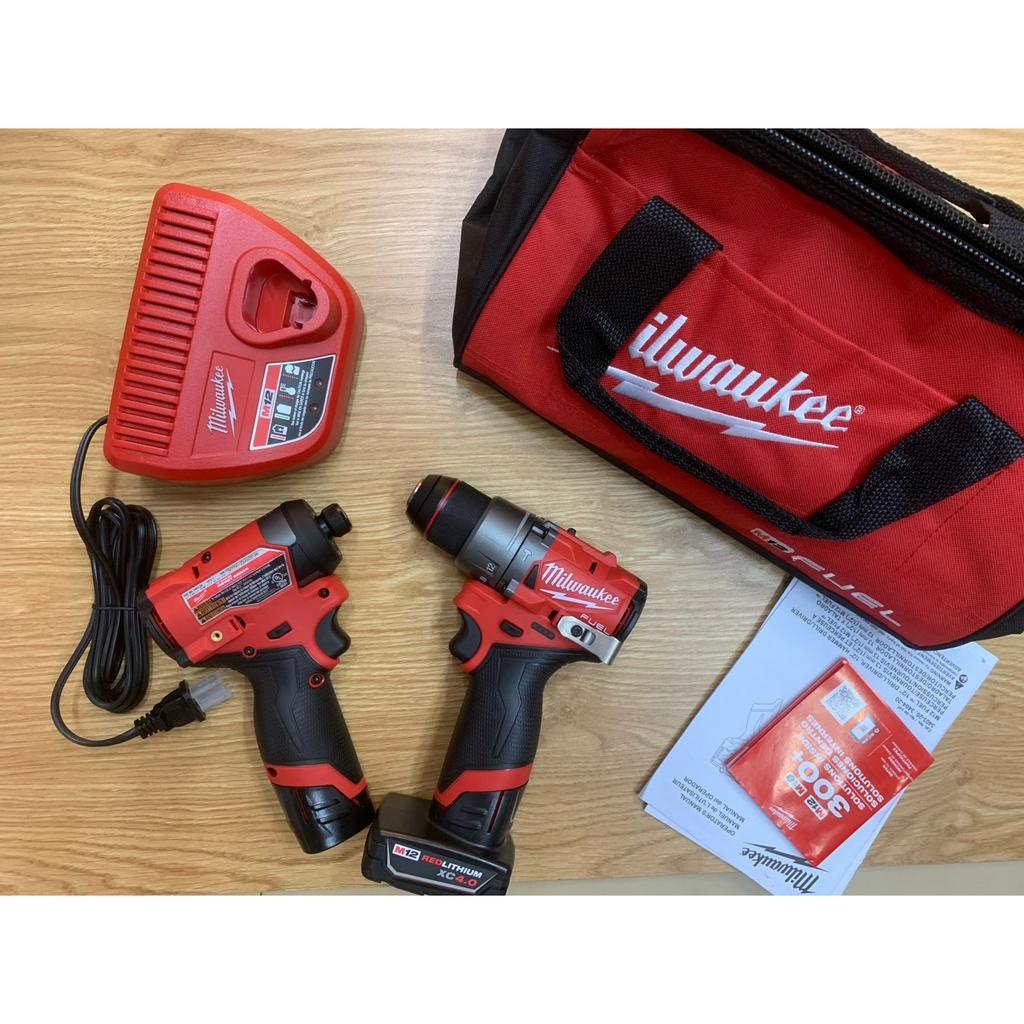 Combo khoan + vít M12 3497-22 Milwaukee