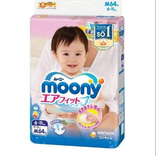 Tã dán moony size M64