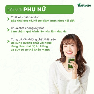 Bột lá lúa mạch non Nhật Bản Yamamoto (chính hãng)