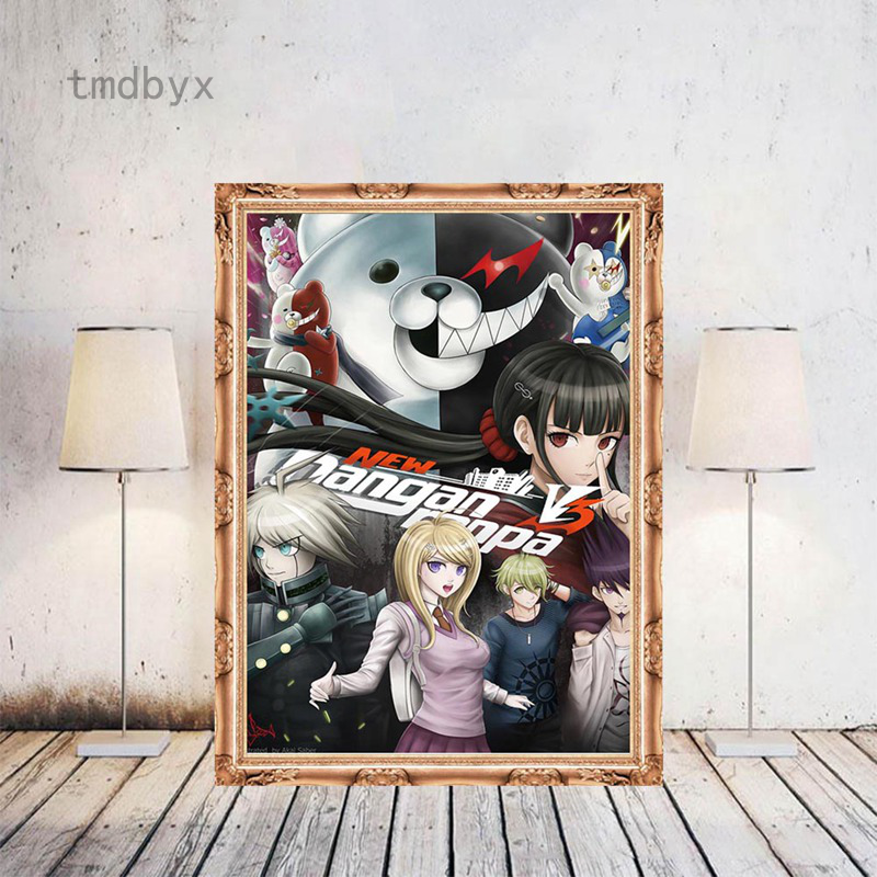 Tmdbyx PEAK Poster Hình Nhân Vật Anime Danganronpa 3