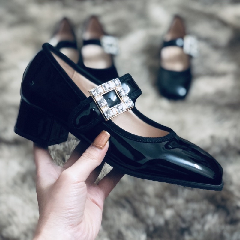 Giày Mary Jane quai ngang vintage hàng QC cao cấp EG01  ELISA STORE