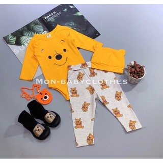 set 3 chi tiết kèm mũ cho bé [HM]