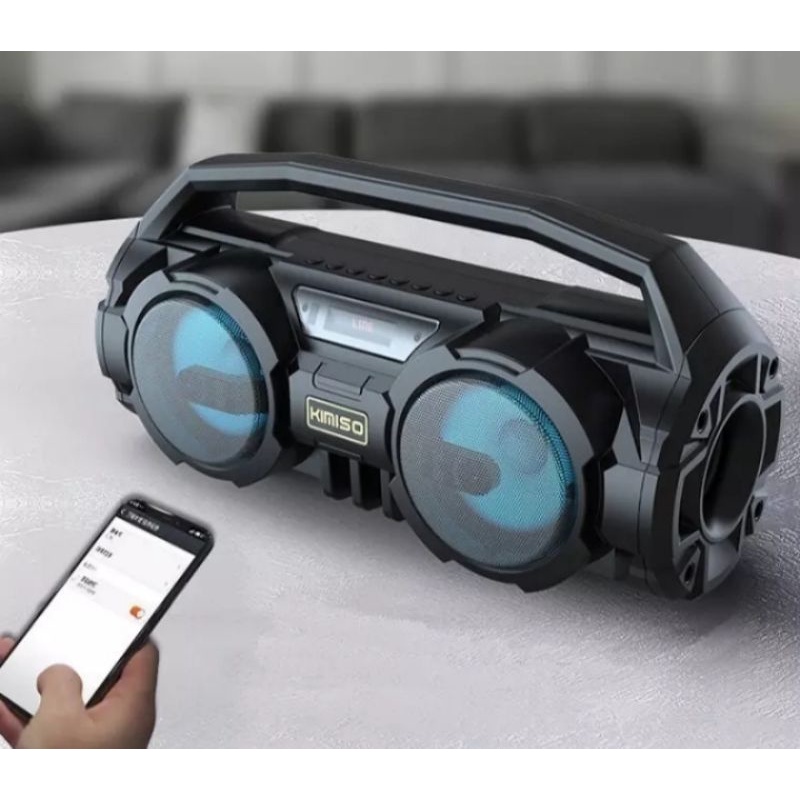 Loa Bluetooth xách tay karaoke tặng kèm mic di động bass cực hay