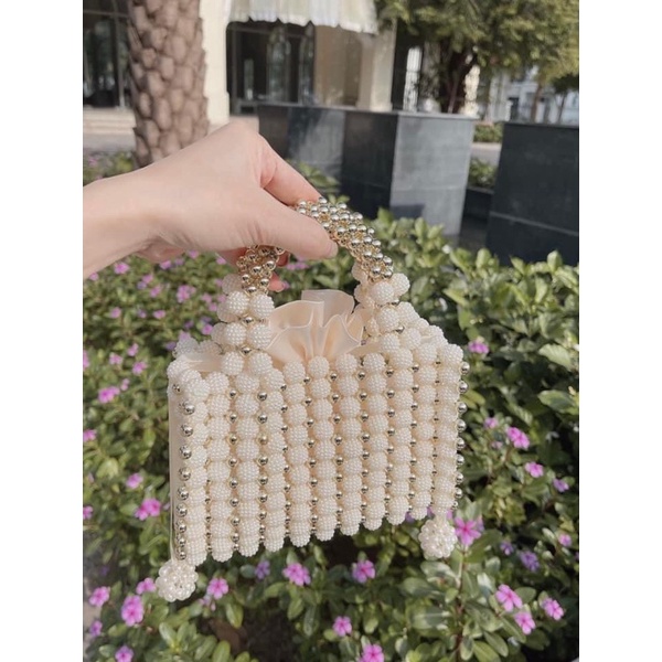 Túi ngọc sz 20cm cầm tay siêu xinh - HANA BAG