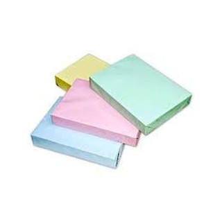 Giấy bìa màu Thái Lan A3 xấp 100 tờ có 5 màu