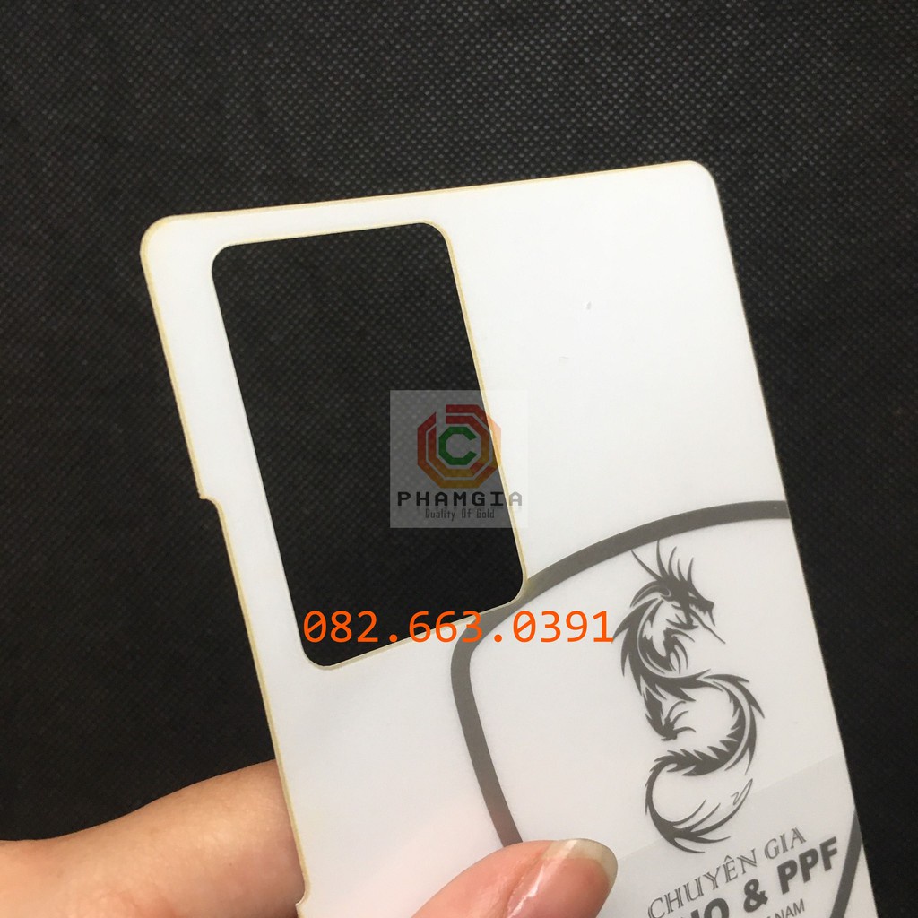Dán ppf mặt trước/ mặt sau, full viền samsung galaxy s20 ultra chuẩn xịn tự phục hồi vết thương