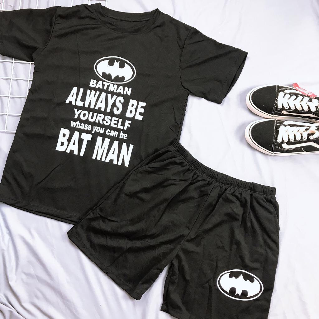 ĐỒ THỂ THAO NAM NỮ MẶC Ở NHÀ TẬP GYM MẪU MỚI BATMAN