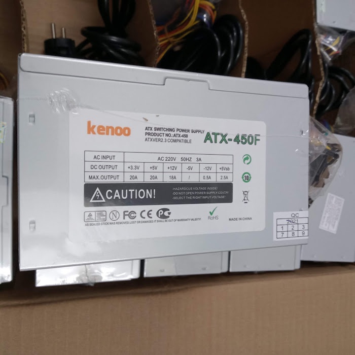 Nguồn máy tính KENOO ATX450F-450w(Fan12)