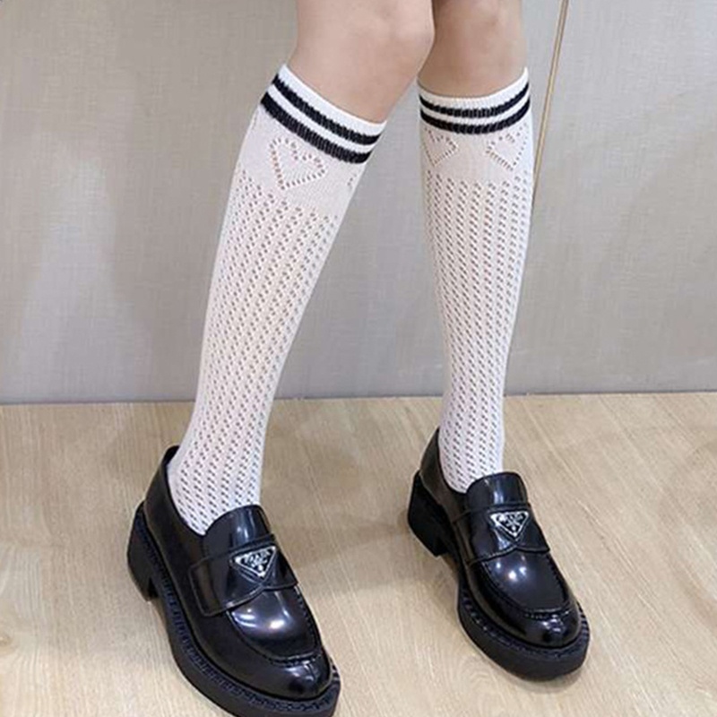 XIXI Vớ Lưới Rỗng Dài Qua Gối Giữ Ấm Chân Phong Cách Lolita Cho Nữ