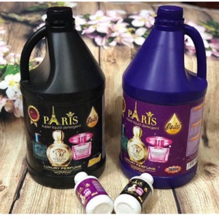 Nước giặt pari gold chính hãng ( 1 thùng 4 can có tặng kèm chai nhỏ)