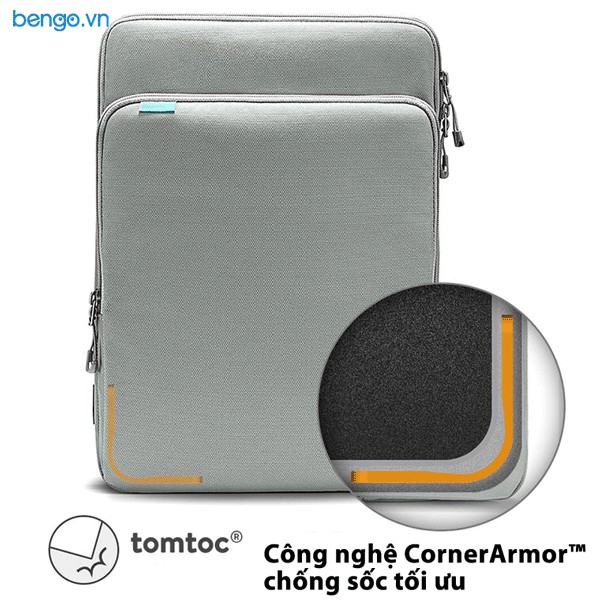 Túi xách chống sốc dành cho MacBook Pro 15" TOMTOC (USA) 360° Protection Premium - H13-E02