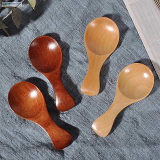 Thìa gỗ mini chuyên dụng để múc bột sữa / trà / kem dành cho em bé