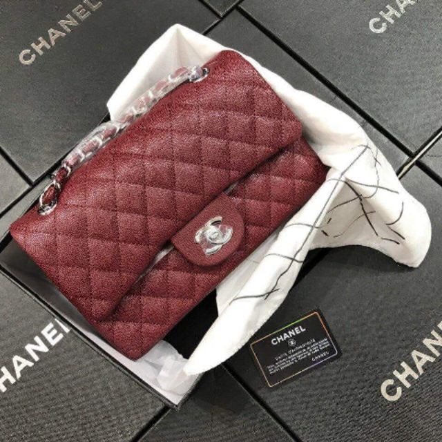 Túi xách Chanel da hột