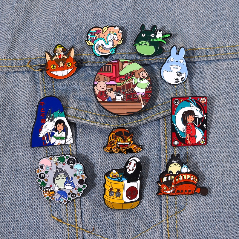 Ghim Cài Áo Hình Totoro Dễ Thương Sáng Tạo