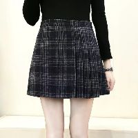 Chân váy xếp ly 1 bên