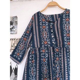 Váy thổ cẩm babydoll siêu xinh