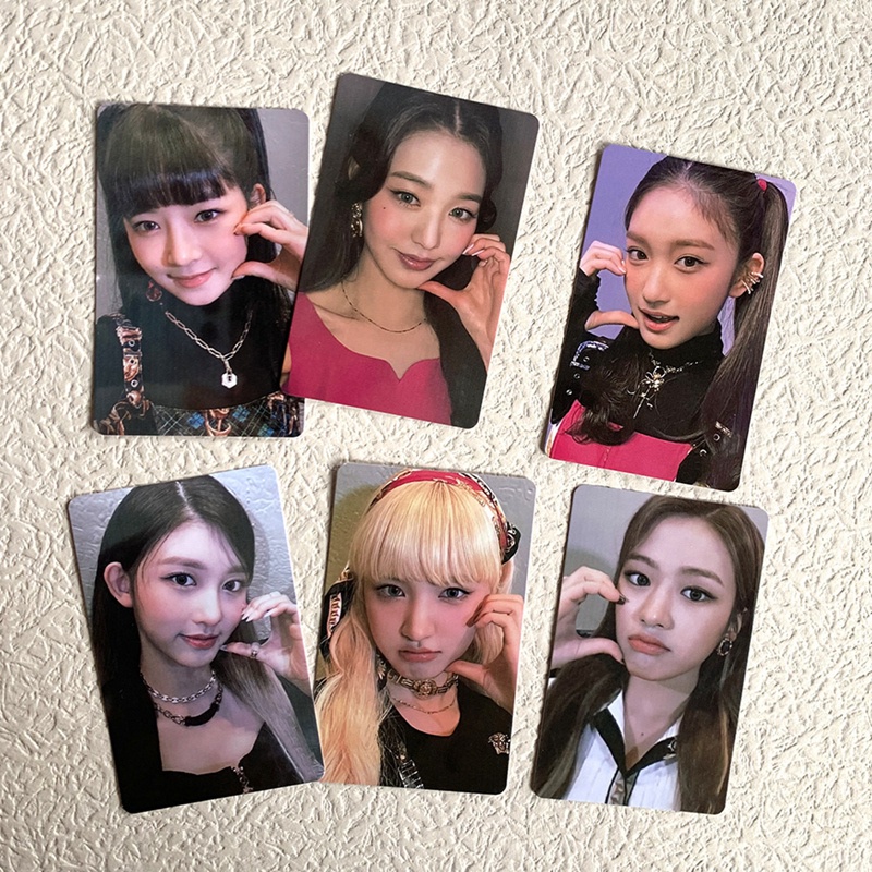 Set 6 tấm ảnh lomo card nhóm nhạc Kpop IVE