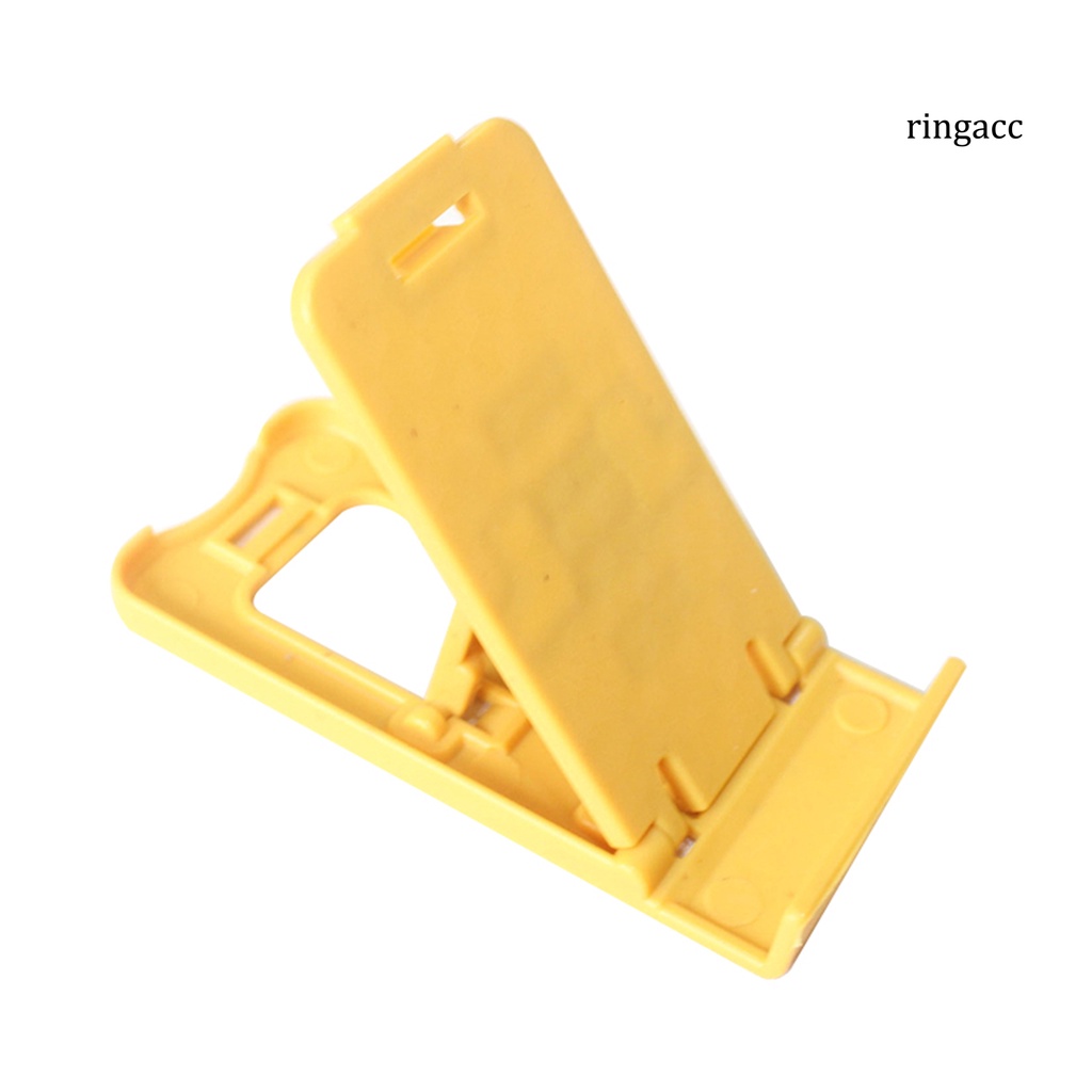 Giá đỡ điện thoại để bàn bằng nhựa có thể gấp gọn tiện lợi nhiều màu sắc