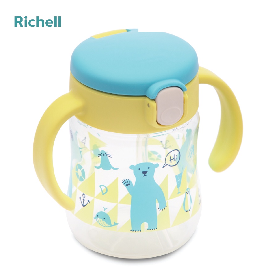 Cốc ống hút T.L.I Richell